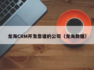 龙海CRM开发靠谱的公司（龙海数据）
