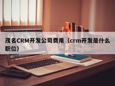 茂名CRM开发公司费用（crm开发是什么职位）